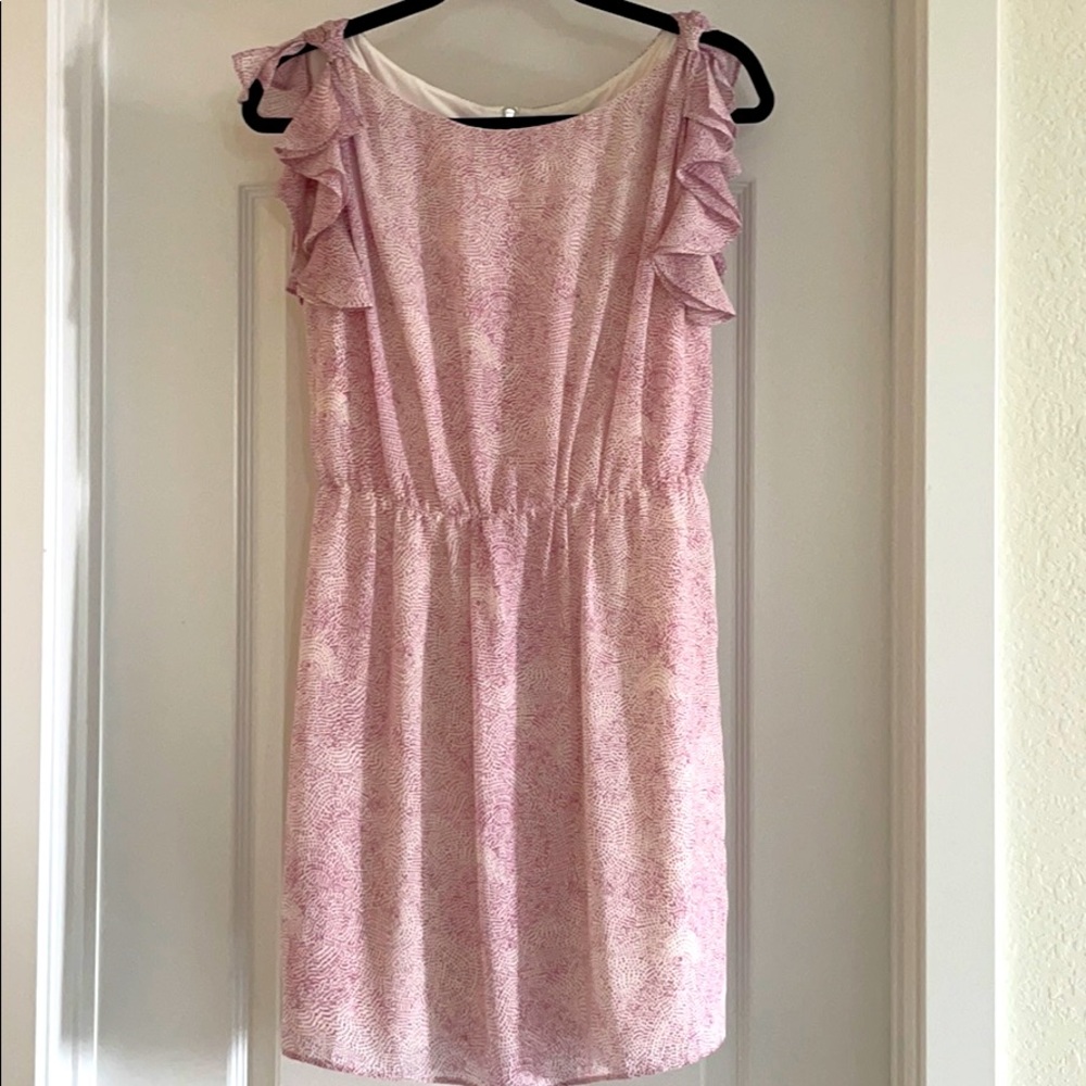 Pink + White Dress